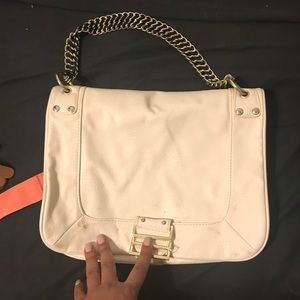 White purse